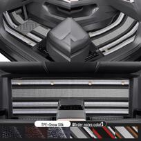 Jetta VS8 Full Coverage TPE Floor Mats - Interior Decorative Automotive Accessories 90*130 black