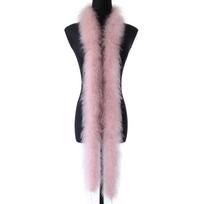 DIY Fluffy 22G Marabou Feathers Boa 2Meter for Jewelry Crafts Wedding Party Dress Decoration Stage Props Turkey Plume Shawl gray
