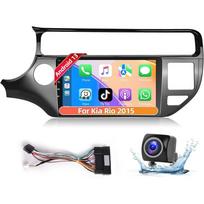 „Android 12“ automobilinis radijas, skirtas KIA K3 RIO 2011–2015 m. daugialypės terpės grotuvas 2 Din Carplay stereo GPS Wi-Fi DVD garsiakalbiai 4-core 1+32CP gray