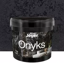 Dekoratyvinis tinkas, sienoms Jeger Onyks Juodas, juoda sp., 7kg