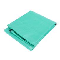 Landscape Tarp for Trimming Water Proof Pruning Tarp with 11.8 Inch Hole 4 Corner Buckles for Easy Fastening Leaf Collection blue