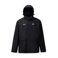 Mizuno Outdoor Hiking Waterproof And Windproof Windbreaker Jacket Unisex A2CE3515 XL black