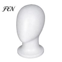 Foam Mannequin Head for Hat Head, Male Female Display Stand, Hats Lightweight Model Wig Storage B