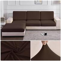 Tampri sofos sėdynės užvalkalas Poliesterio sofos užvalkalai Plaunamas Nuimamas Baldų apsauga Kampinės fotelio sofos pagalvės dėklas Plus Size (M)-1pc
