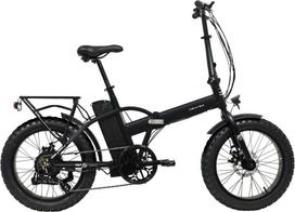 Elektrinis dviratis Denver E2500. 20". 250 W. 10,4 Ah. juodas