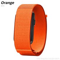 Original Nylon Strap for Garmin CIRQA Smart Band Wrist Bands Adjustable Breathable Elastic Bracelet for Garmin Cirqa Accessories Wristband/Arm band CIRQA Smart Band &L/XL oranžinė