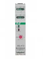 F&F Bistabilinė relė su laiko jungikliu su atmintimi DIN bėgiui 160A/20Ms F&F Bis-413M-Led Ff Filipowski