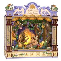 CuteBee DIY Book Nook Dollhouse Miniature Miniature House Decoration with for Teens and 3D Perfect Gift Midsummer Kit, Kit, LED, Wooden, Adults, orange