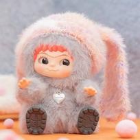 Vinilinė pliušinė lėlė Madinga žaidimų WAKUKU Lapė ir Triušis Helovino vakarėlio serija Rankų darbo modelis Ornamentų kolekcija Pritaikymas 15cm white