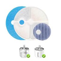 Round Arc Cotton Pet Water Fountain Filter Cartridge Single Pack