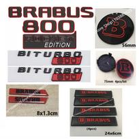 Priekinis variklio dangtis Galinės bagažinės emblema Lipdukas For Brabus w212 w204 G700 w463 w464 w221 w213 w206 GLC GLE w176 w177 GLS G800 smart