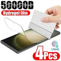 4 vnt. hidrogelinė plėvelė, skirta Samsung S23 S22 S21 S24 Ultra S20 FE S8 S9 S10 Plus ekrano apsauga, skirta Galaxy Note 20 Ultra S10E 10Plus S24 Plus gryna