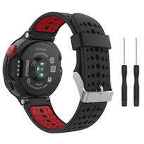 Garmin Forerunner 235 235Lite /220/230/620/630 apyrankė, skirta Garmin Forerunner 735XT išmaniajai apyrankei, silikoninė laikrodžio apyrankė only the  strap gray