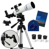 Kenko Astronominis teleskopas SKY WALKER Apertūra 50 mm Tiek astronominiam, tiek antžeminiam naudojimui Gali daryti išmaniųjų telefonų nuotraukas ir vaizdo įrašus Okuliaras 4 20 mm