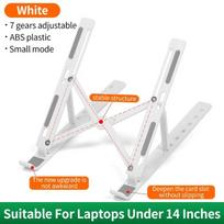 Xiaomi Adjustable Laptop Holder Portable Foldable Computer Monitor Holder Notebook Stand For Macbook Air iPad Tablets Base Accessories white