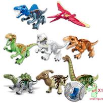 Juros periodo pasaulio konstravimo kaladėlės Dinzaurų figūrėlės Kaladėlės su pabėgimo girosfera Tiranzauras Indominus I-Rex Surinkimas Vaikų žaislai