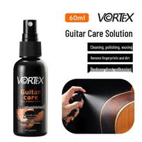 VORTEX High-Efficiency Guitar Polish & Wax: Shine & Protect Instrument Surfaces black
