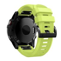 26 20 22mm Silikoninis Laikrodžio Dirželis Riešo Apyrankė Garmin Fenix 7x 7 6X 6 6S Pro 5X 5 5S Plus 3 3HR dirželis Greito Atsegimo EasyFit Dirželis 26mm Fenix 7x 6X 5X žalia