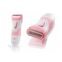 Philips Women's Hair Removal Waterproof Epilator Pink + 4 Batteries pink