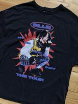 Billie Eilish Hit Me Hard And Soft 2024 Tour Shirt Black Small Oversized S blue