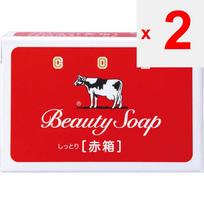 Kyoshinsha Milk Soap Cow Brand Red Box 90g bendrosios paskirties muilas Naudodami gerai suputokite ir švelniai nuplaukite, tada gerai išskalaukite. Bendrosios paskirties muilas