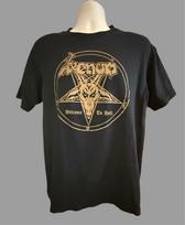 Venom Welcome To Hell 2-Sided T-Shirt Size Large Cronos Unisex T-Shirt L black