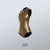 Womens 2mm Neoprene Sleeveless Wetsuit Freediving Snorkeling Surfing Warm Water Sports L auksas