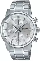 Laikrodis CASIO MTPE510D7AVDF. Kvarcinis, pilkos spalvos. Vyrams.