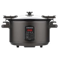 Hamilton Beach Multi-function Ceramic Slow Cooker CN plug (adapter included) gray