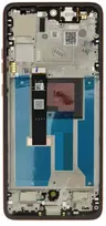 „Motorola Edge 50 Neo“ LCD ekranas + jutiklinis blokas + priekinis dangtelis „Poinciana“ (servisų paketas)