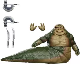 Hasbro Star Wars The Mandalorian and Grog Rotta The Hutt figure 16cm
