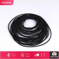 1mm kvadratinis guminis dirželis magnetofonui Walkman kasetiniam grotuvui, dekai, kartotuvui 70-100mm, 20 pcs