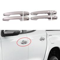 2019 L200/TRITON ABS Electroplated Smart Door Handle Decor Yes sidabras