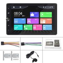 REAKOSOUND Automobilinis Android MP5 grotuvas 10,4 colio 360 nuimamas ekranas Stereo Radijas Garsas GPS Antena DVR Kamera Auto Priedai Universalus 1513C MIC blue