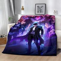 Vieno išlyginamoji spausdinta antklodė Pikniko antklodė Šilta antklodė Minkšta ir patogi antklodė Namų kelionėms Gimtadienio dovana 75x90cm