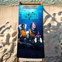 Singer B-Billie E-Eilish Towel Beach Towel Travel Lightweight Skin Friendly for Pool Beach Camping Cruise Summer STJ40x70CM