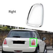 Galinio žibinto dangtelio apdailos žibinto gaubtas Mini Cooper R56 R57 R58 R59 2007-2013 51132752243 51132752244 51132296297 51132296298 sidabras