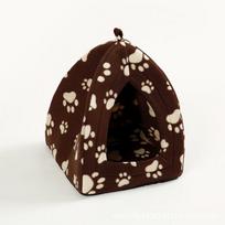 Cat Pet Dog Warm House Cave Beds for Indoor Cats Cozy Wool Igloo Nest Kennel S-XL