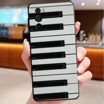 Phone Case For Motorola Edge 50 40 Pro 60 50 40 30 Ultra Neo Fusion Moto G85 G72 G53 G54 G84 G13 G32 Music note piano Moto G32 black