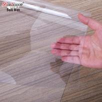 Transparent PVC Student Desk Mat gray