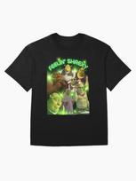 Shrek Feelin’ shrexy Oversized T-Shirt S juoda