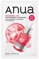 Anua Niacinamide TXA Serum Mask veido kaukė, 28 ml