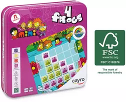 Cayro kelioninis žaidimas „4 Frogs“, 2 žaid., nuo 4 m.