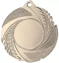 Detal Bendras sidabro medalis su vieta emblemai 25 mm - plieno medalis