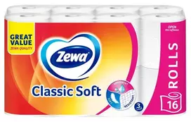 Tualetinis popierius Zewa Classic Soft. 3 sl. 16 vnt.