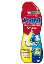 Indaplovių gelis Somat Premium 5in1, 0.684 l