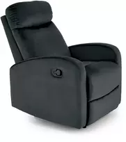 Fotelis WONDER recliner, juodos spalvos