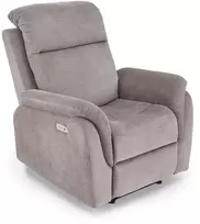 Fotelis GALEON elektrinė recliner, pilka