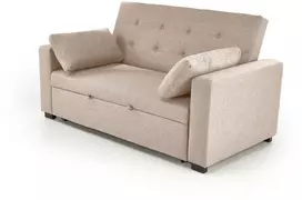 Fotelis PAULINIO sulankstoma sofa, spalva: smėlio