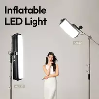 LED Šviestuvas - Ulanzi AL20 120 W Pripučiama LED Šviesos Vamzdinė Lempa